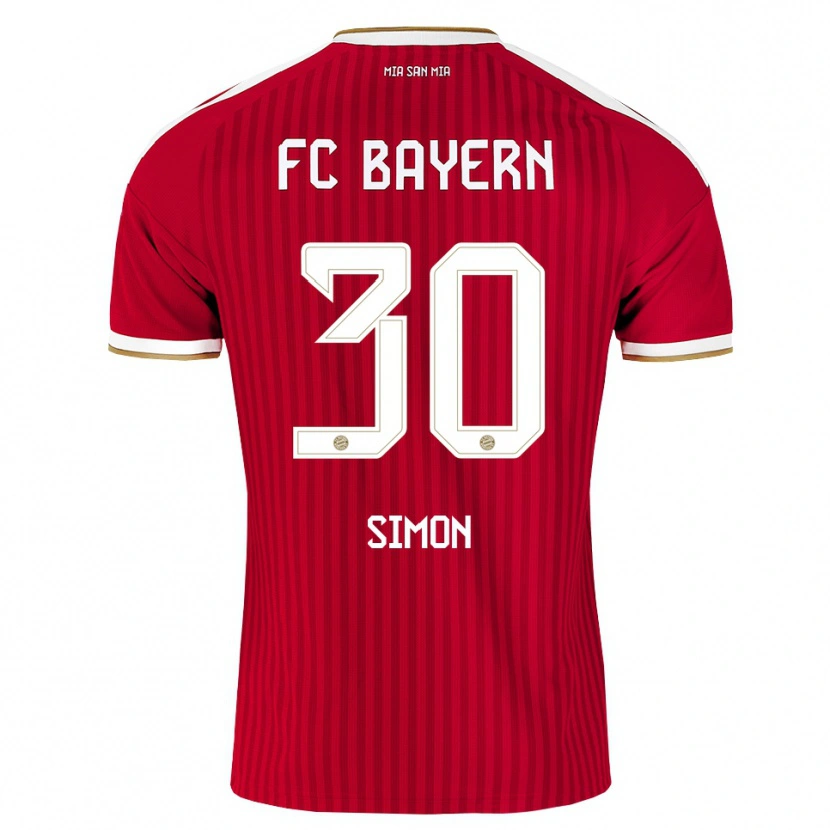 Danxen Herren Carolin Simon #30 Rot Weiß Blau Heimtrikot Trikot 2026/27 T-Shirt