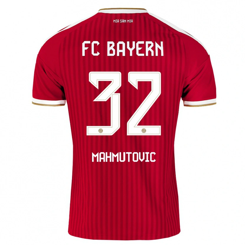 Danxen Herren Ena Mahmutovic #32 Rot Weiß Blau Heimtrikot Trikot 2026/27 T-Shirt