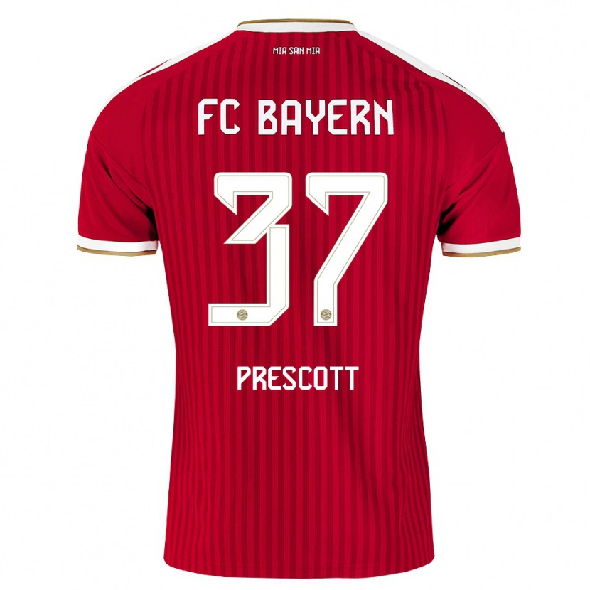 Danxen Herren Leonard Prescott #37 Rot Weiß Blau Heimtrikot Trikot 2026/27 T-Shirt