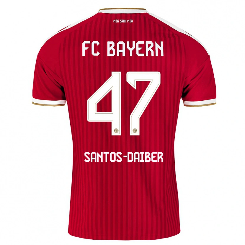 Danxen Herren David Santos Daiber #47 Rot Weiß Blau Heimtrikot Trikot 2026/27 T-Shirt