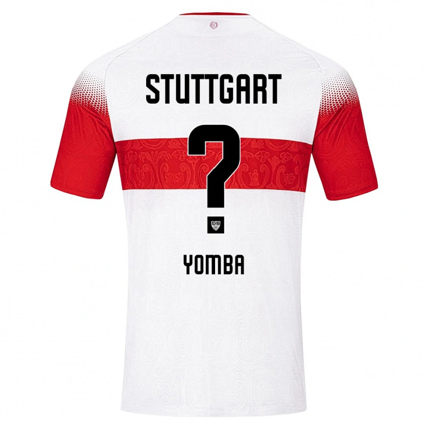 Danxen Herren Jeremy Noah Djeukui Yomba #0 Weiß Rot Gelb Heimtrikot Trikot 2026/27 T-Shirt