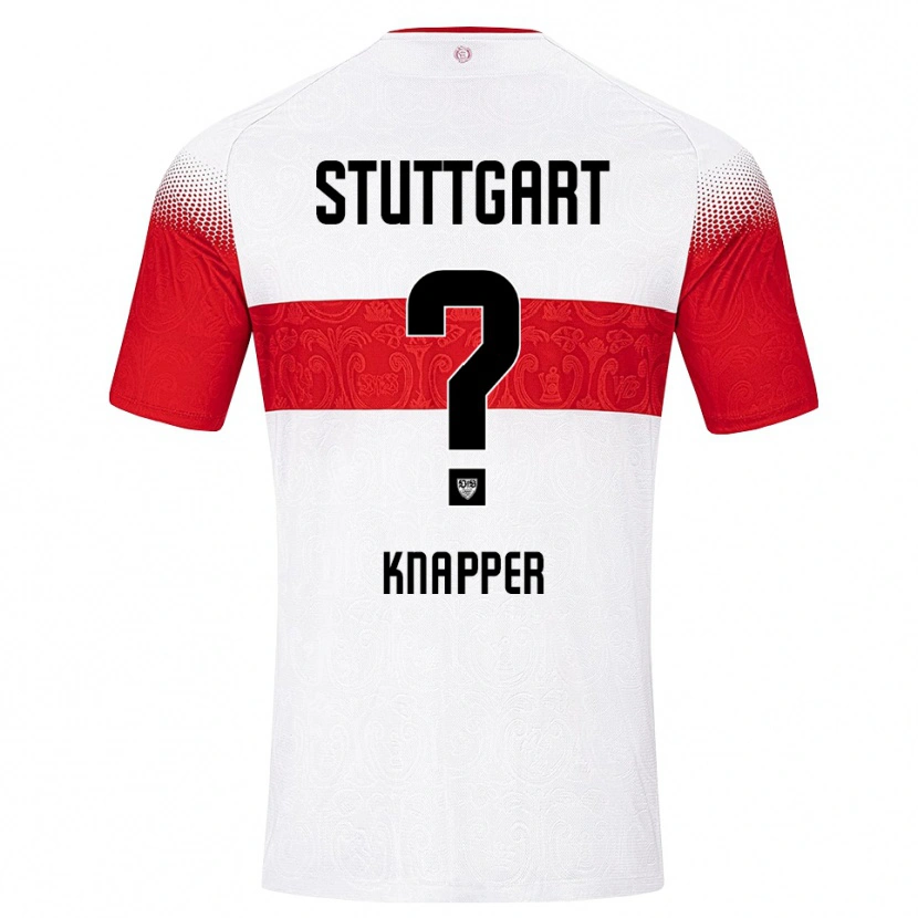 Danxen Herren Marvin Knapper #0 Weiß Rot Gelb Heimtrikot Trikot 2026/27 T-Shirt