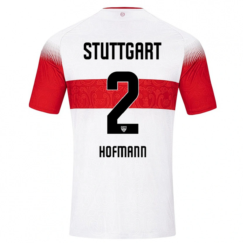 Danxen Herren Linette Hofmann #2 Weiß Rot Gelb Heimtrikot Trikot 2026/27 T-Shirt