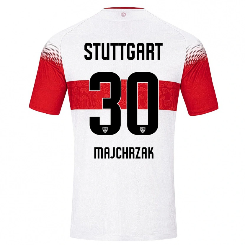 Danxen Herren Jordan Majchrzak #30 Weiß Rot Gelb Heimtrikot Trikot 2026/27 T-Shirt