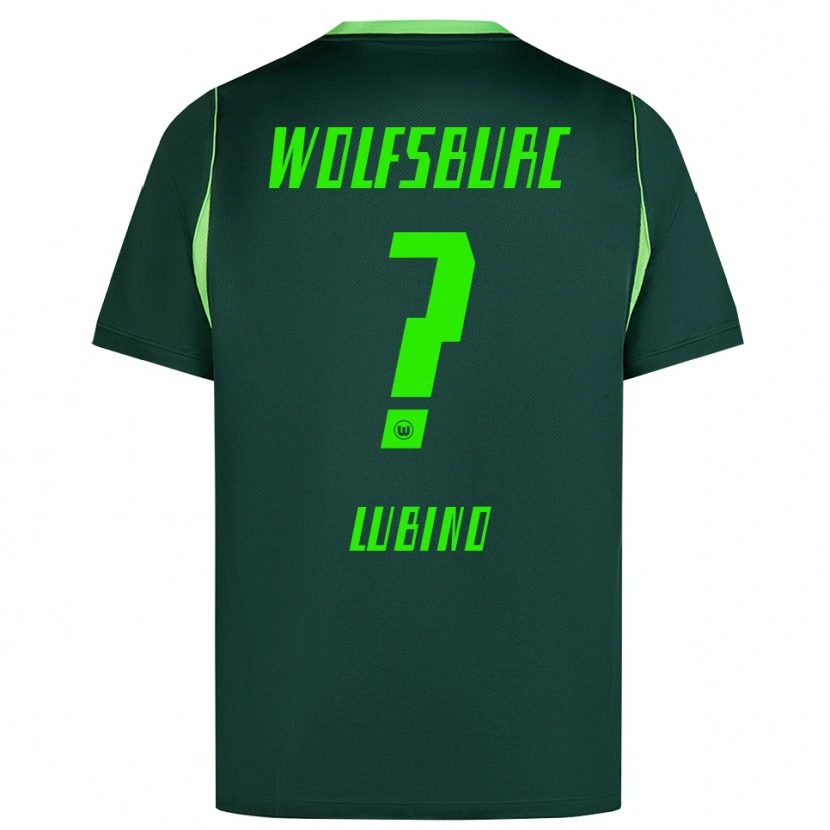 Danxen Herren Francesco Lubino #0 Dunkelgrün Weiß Heimtrikot Trikot 2026/27 T-Shirt