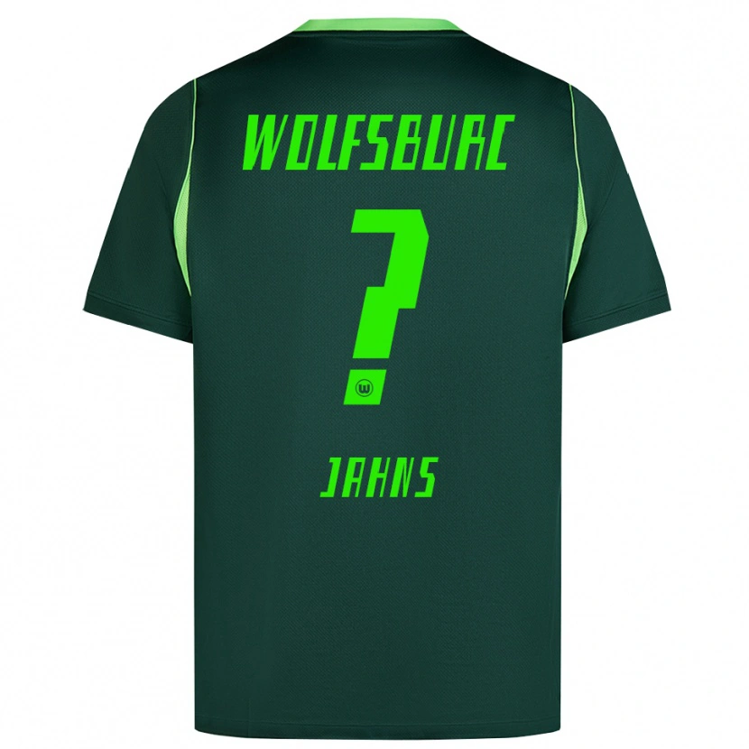 Danxen Herren Stefan Jahns #0 Dunkelgrün Weiß Heimtrikot Trikot 2026/27 T-Shirt