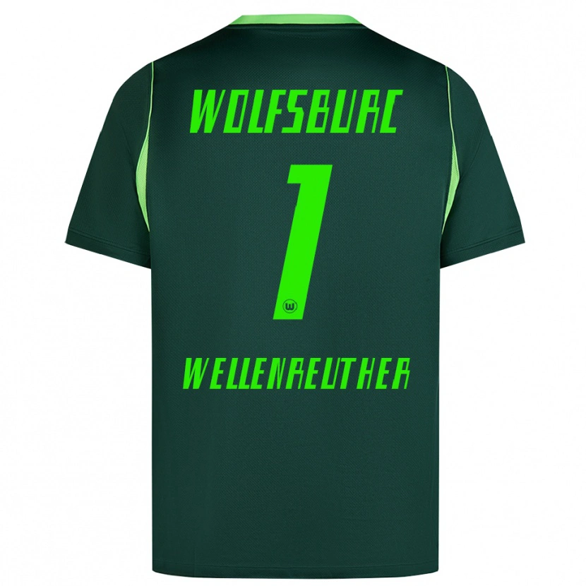 Danxen Herren Timon Wellenreuther #1 Dunkelgrün Weiß Heimtrikot Trikot 2026/27 T-Shirt
