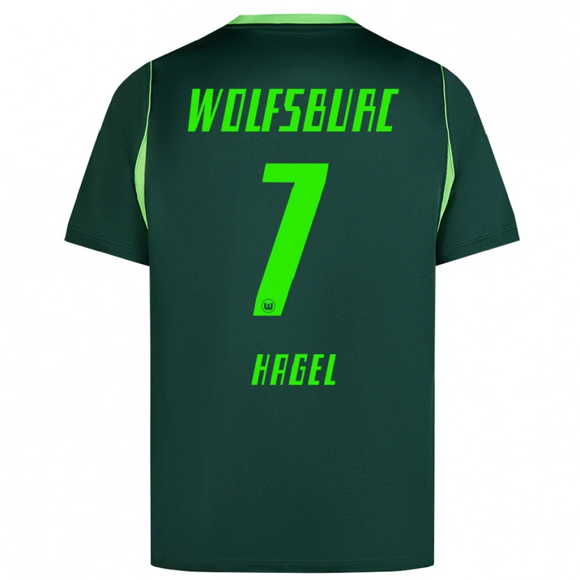 Danxen Herren Chantal Hagel #7 Dunkelgrün Weiß Heimtrikot Trikot 2026/27 T-Shirt