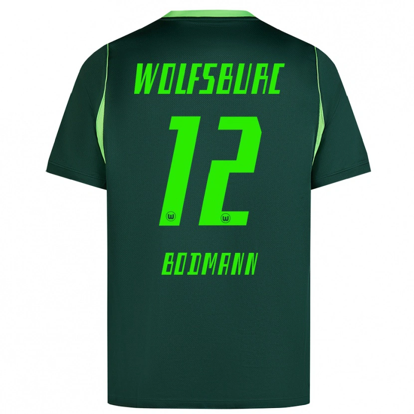 Danxen Herren Michel Bodmann #12 Dunkelgrün Weiß Heimtrikot Trikot 2026/27 T-Shirt