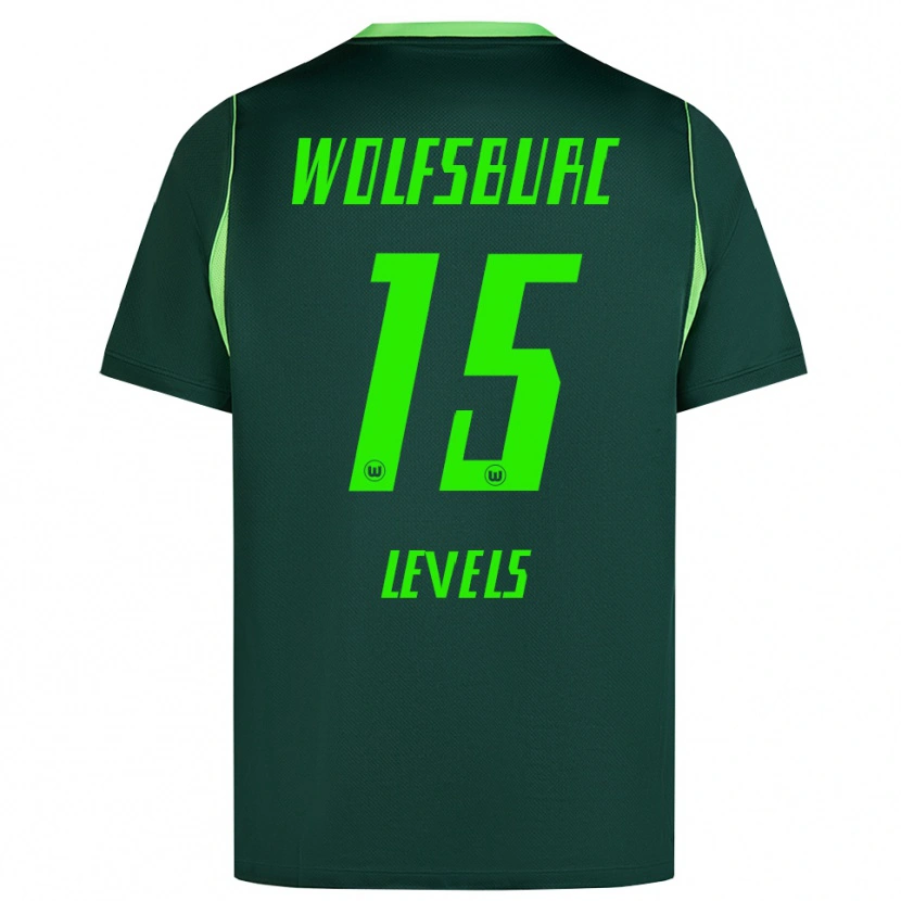 Danxen Herren Janou Levels #15 Dunkelgrün Weiß Heimtrikot Trikot 2026/27 T-Shirt