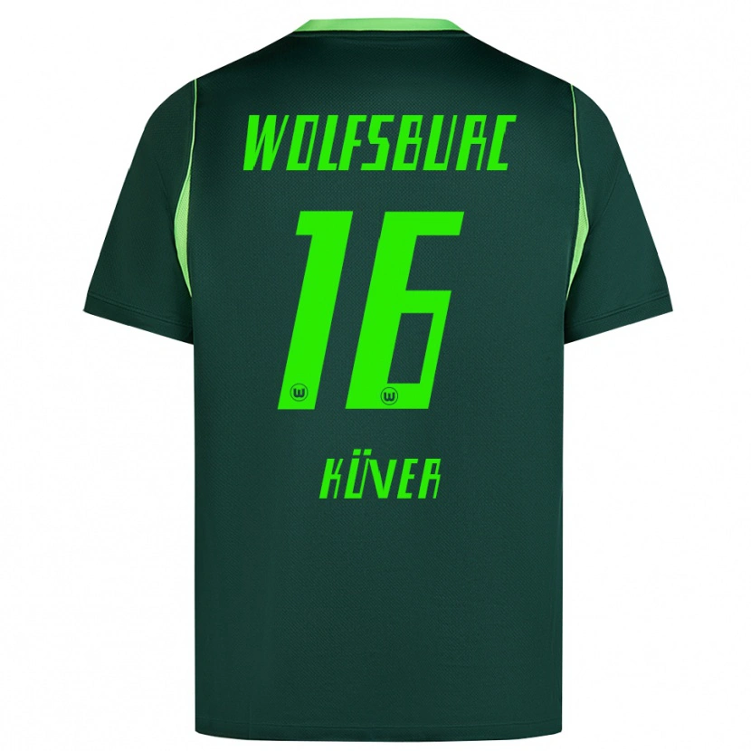 Danxen Herren Camilla Küver #16 Dunkelgrün Weiß Heimtrikot Trikot 2026/27 T-Shirt