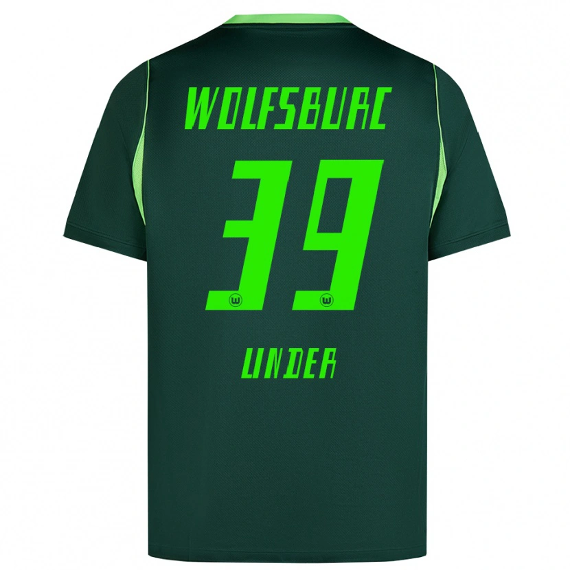 Danxen Herren Sarai Linder #39 Dunkelgrün Weiß Heimtrikot Trikot 2026/27 T-Shirt