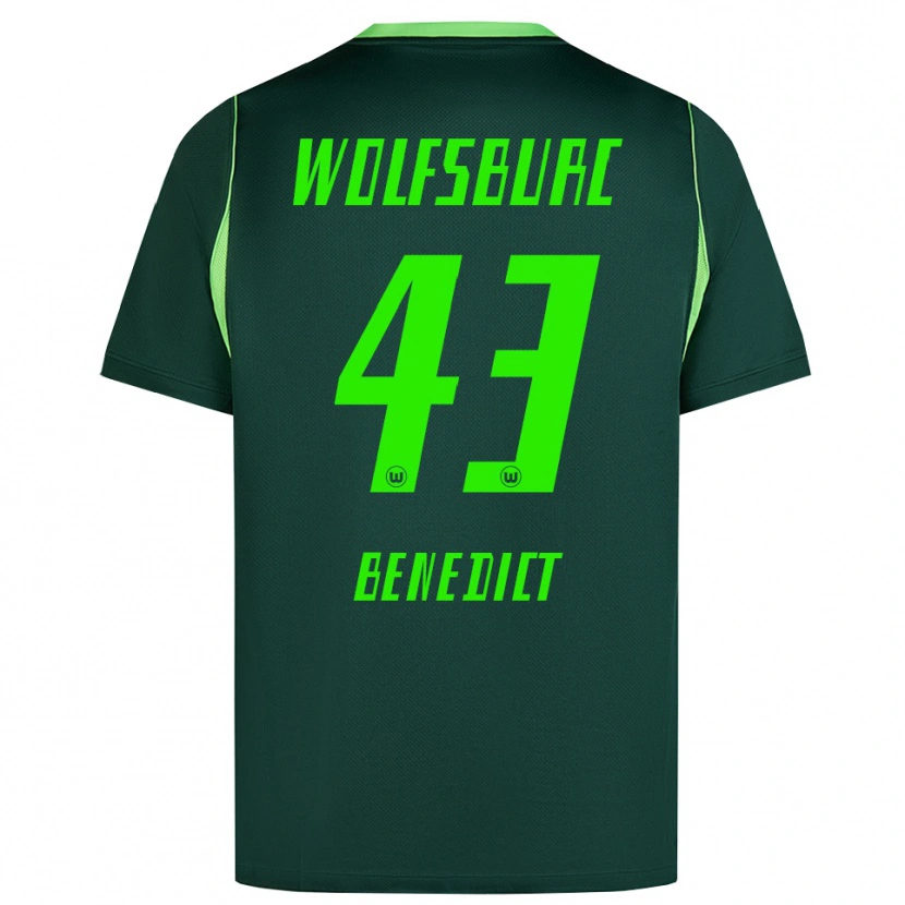 Danxen Herren Trevor Benedict #43 Dunkelgrün Weiß Heimtrikot Trikot 2026/27 T-Shirt