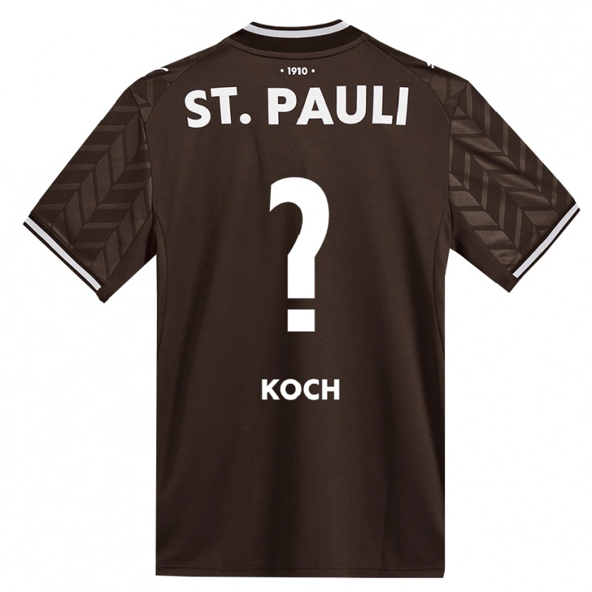 Danxen Herren Philip Koch #0 Kaffee Weiß Heimtrikot Trikot 2026/27 T-Shirt