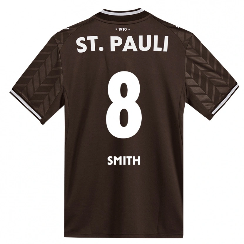 Danxen Herren Eric Smith #8 Kaffee Weiß Heimtrikot Trikot 2026/27 T-Shirt