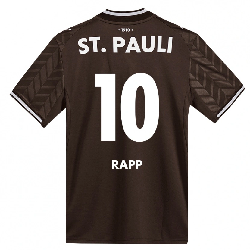 Danxen Herren Jeroom Rapp #10 Kaffee Weiß Heimtrikot Trikot 2026/27 T-Shirt