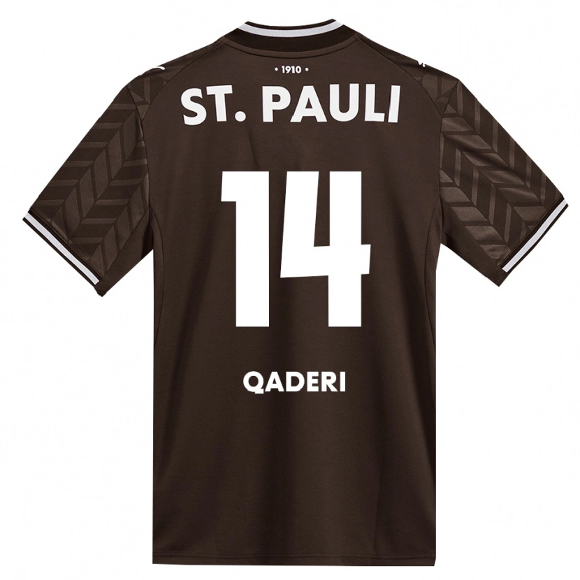 Danxen Herren Musawar Qaderi #14 Kaffee Weiß Heimtrikot Trikot 2026/27 T-Shirt