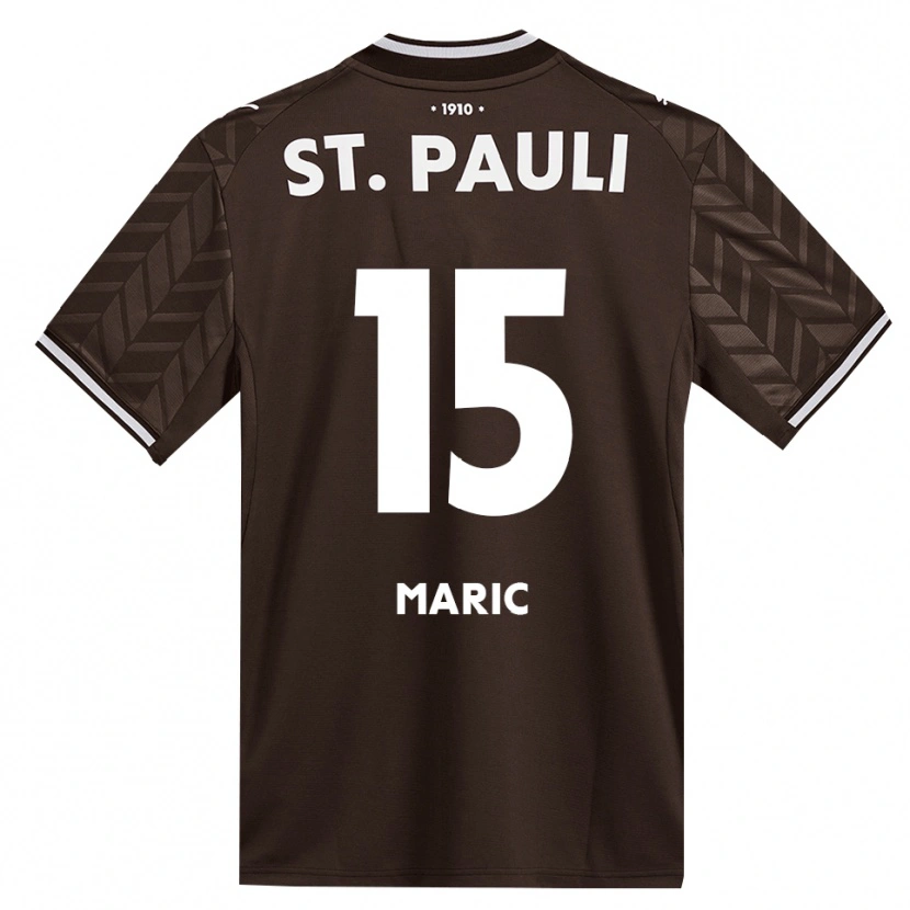 Danxen Herren Ivan Maric #15 Kaffee Weiß Heimtrikot Trikot 2026/27 T-Shirt