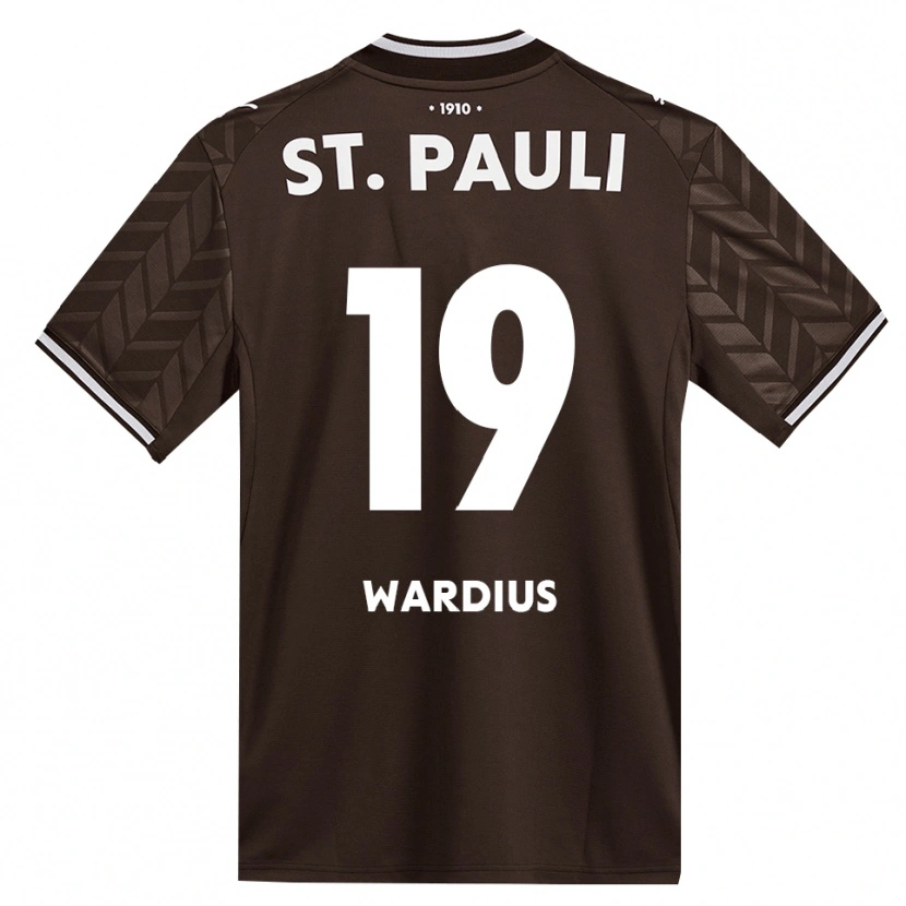 Danxen Herren Jack Wardius #19 Kaffee Weiß Heimtrikot Trikot 2026/27 T-Shirt