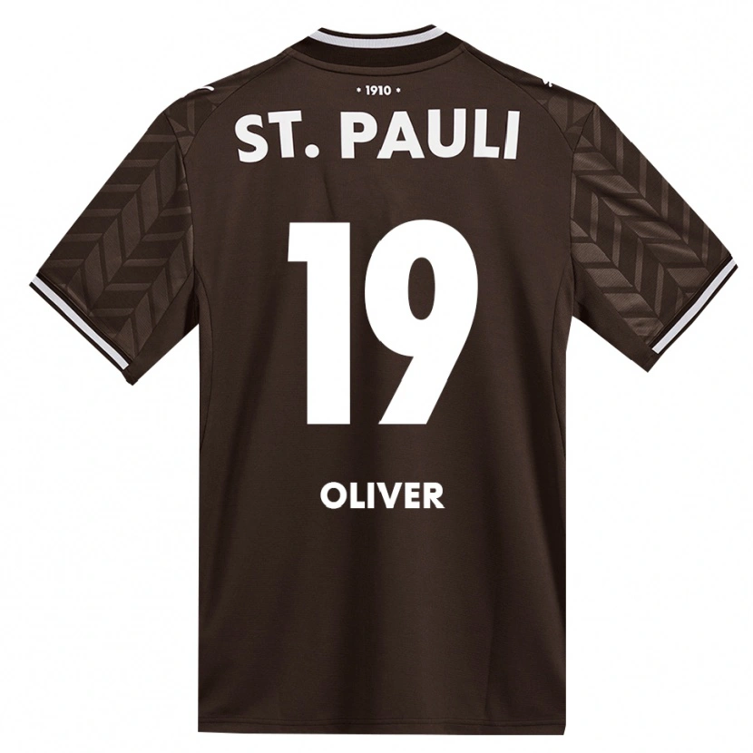 Danxen Herren Oliver Nana Kwasi Aboagye #19 Kaffee Weiß Heimtrikot Trikot 2026/27 T-Shirt