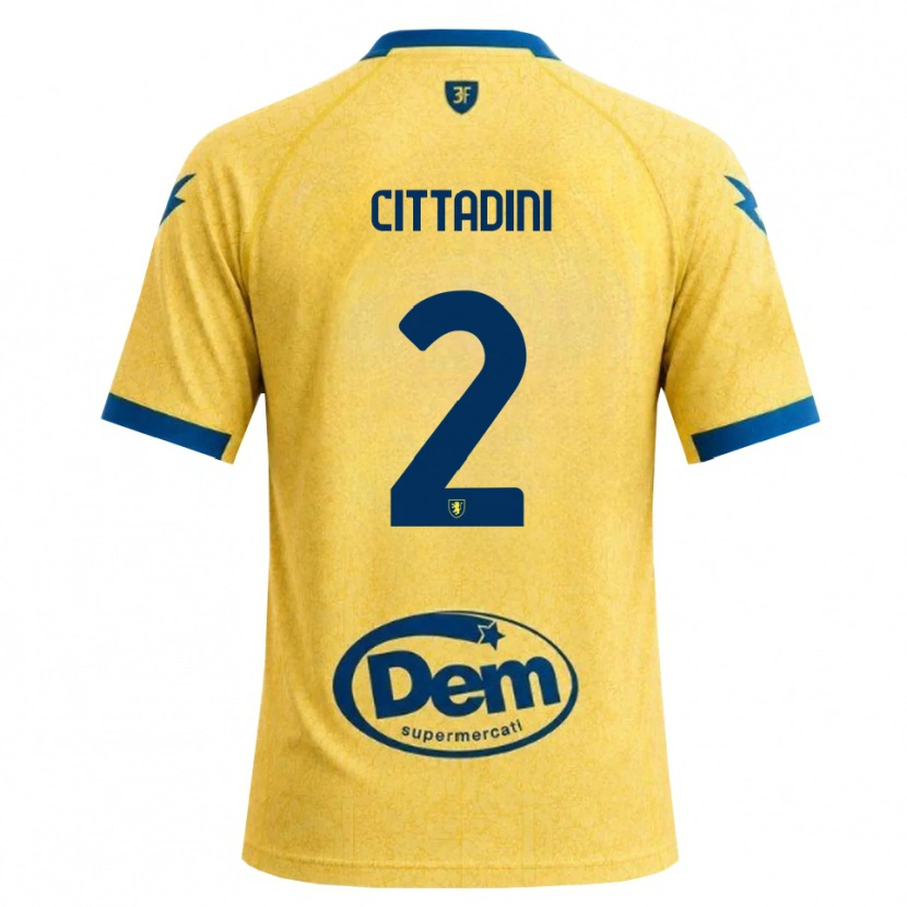 Danxen Herren Giorgio Cittadini #2 Khaki Schwarz Blau Heimtrikot Trikot 2026/27 T-Shirt