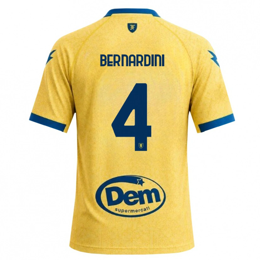 Danxen Herren Daniele Bernardini #4 Khaki Schwarz Blau Heimtrikot Trikot 2026/27 T-Shirt