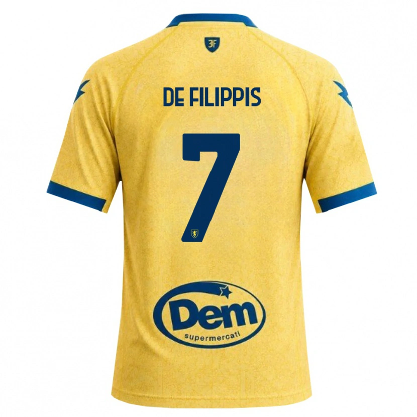 Danxen Herren Walter De Filippis #7 Khaki Schwarz Blau Heimtrikot Trikot 2026/27 T-Shirt