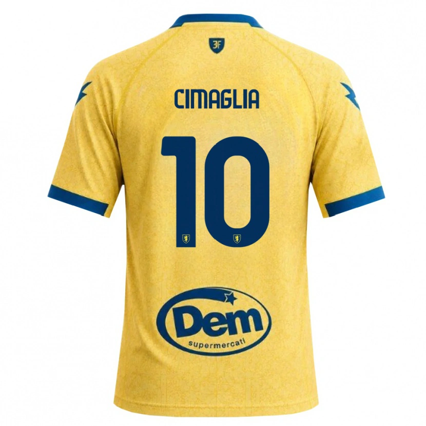 Danxen Herren Marco Cimaglia #10 Khaki Schwarz Blau Heimtrikot Trikot 2026/27 T-Shirt