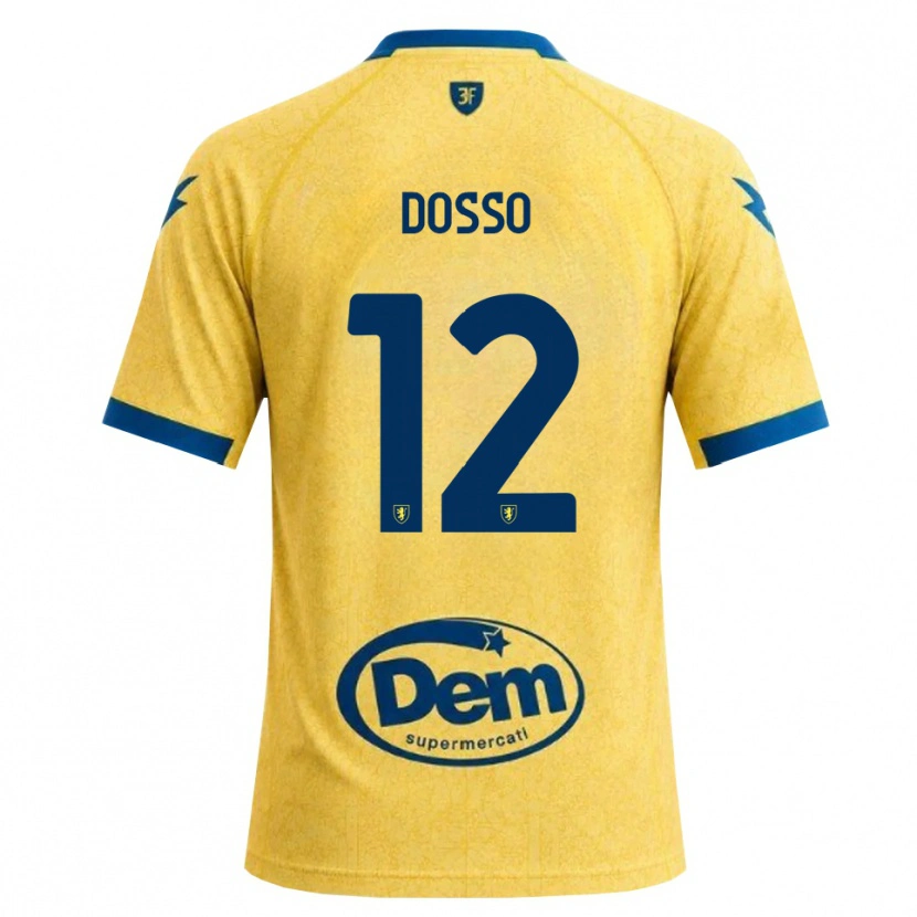 Danxen Herren Aboubaka Dosso #12 Khaki Schwarz Blau Heimtrikot Trikot 2026/27 T-Shirt