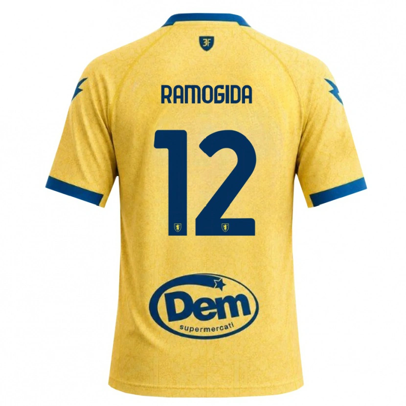 Danxen Herren Tommaso Ramogida #12 Khaki Schwarz Blau Heimtrikot Trikot 2026/27 T-Shirt