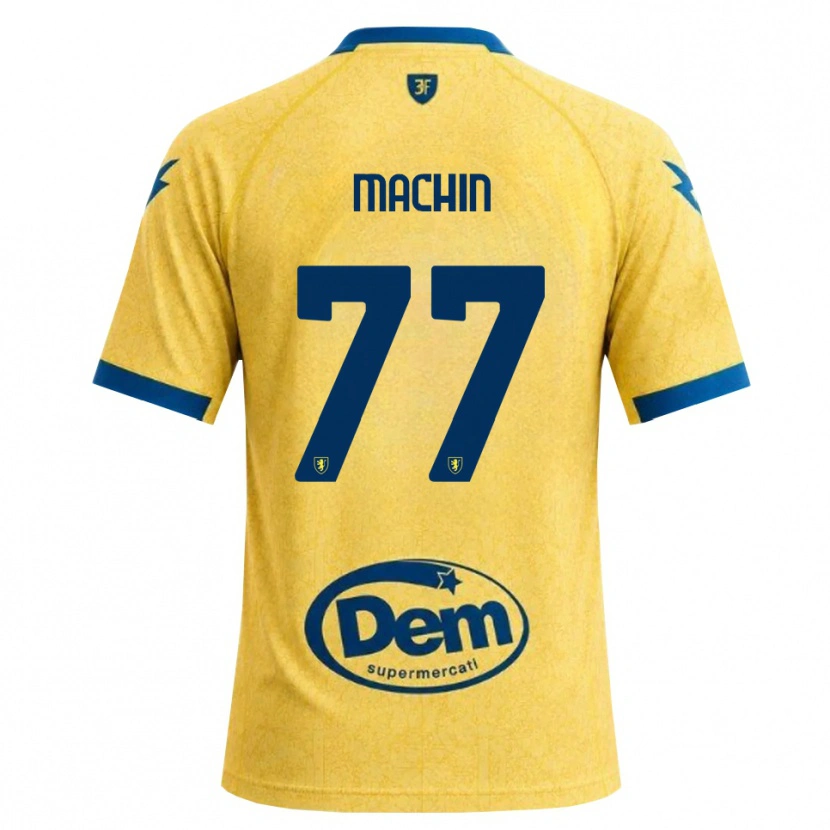 Danxen Herren José Machín #77 Khaki Schwarz Blau Heimtrikot Trikot 2026/27 T-Shirt