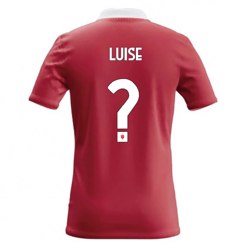 Danxen Herren Marco Luise #0 Rot Weiß Heimtrikot Trikot 2026/27 T-Shirt