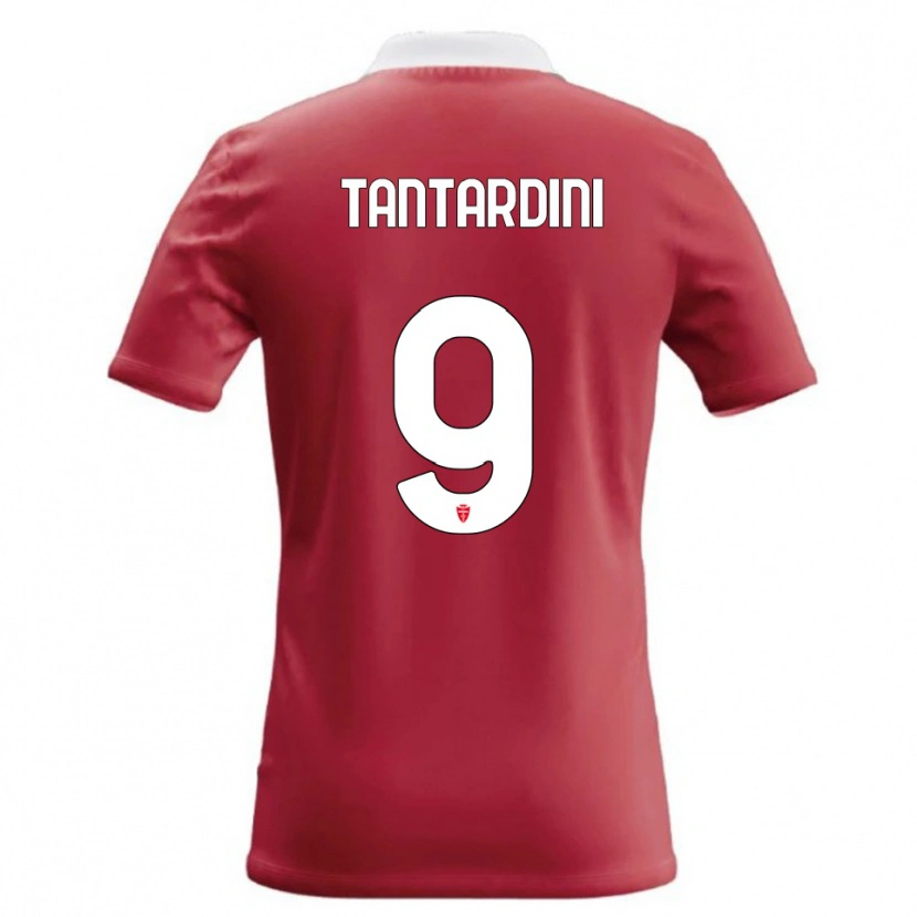 Danxen Herren Tommaso Tantardini #9 Rot Weiß Heimtrikot Trikot 2026/27 T-Shirt