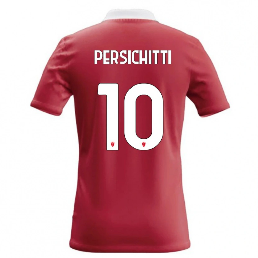 Danxen Herren Matteo Persichitti #10 Rot Weiß Heimtrikot Trikot 2026/27 T-Shirt
