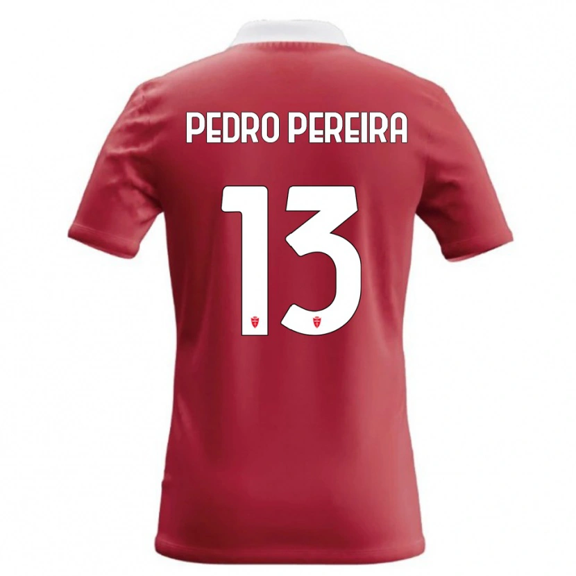 Danxen Herren Pedro Pereira #13 Rot Weiß Heimtrikot Trikot 2026/27 T-Shirt