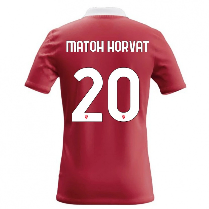 Danxen Herren Liam Matoh Horvat #20 Rot Weiß Heimtrikot Trikot 2026/27 T-Shirt