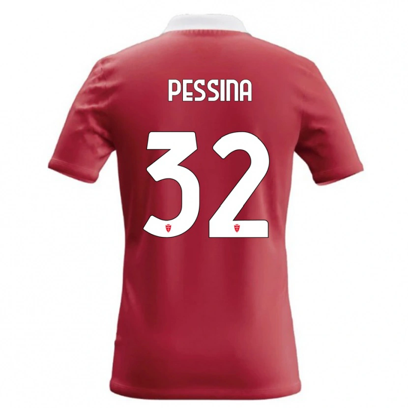 Danxen Herren Matteo Pessina #32 Rot Weiß Heimtrikot Trikot 2026/27 T-Shirt