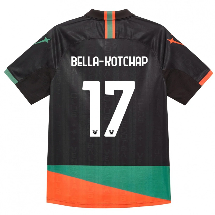 Danxen Herren Armel Bella-Kotchap #17 Schwarz Orange Grün Heimtrikot Trikot 2026/27 T-Shirt