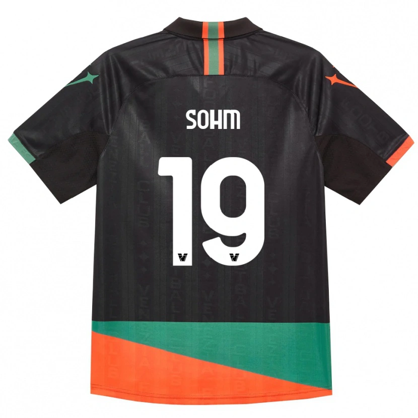 Danxen Herren Simon Sohm #19 Schwarz Orange Grün Heimtrikot Trikot 2026/27 T-Shirt