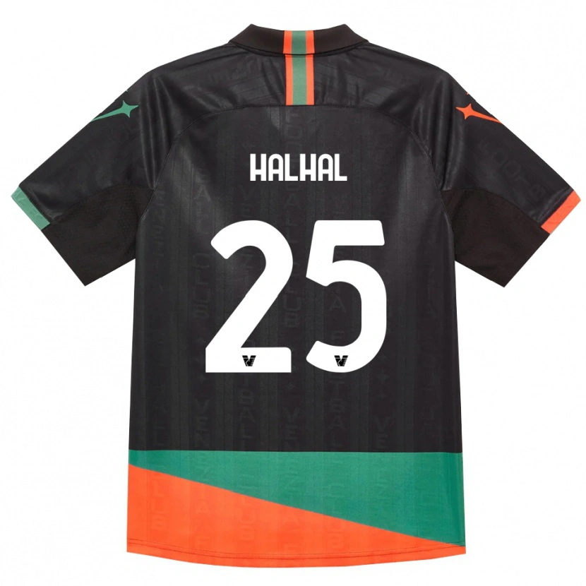 Danxen Herren Redouane Halhal #25 Schwarz Orange Grün Heimtrikot Trikot 2026/27 T-Shirt