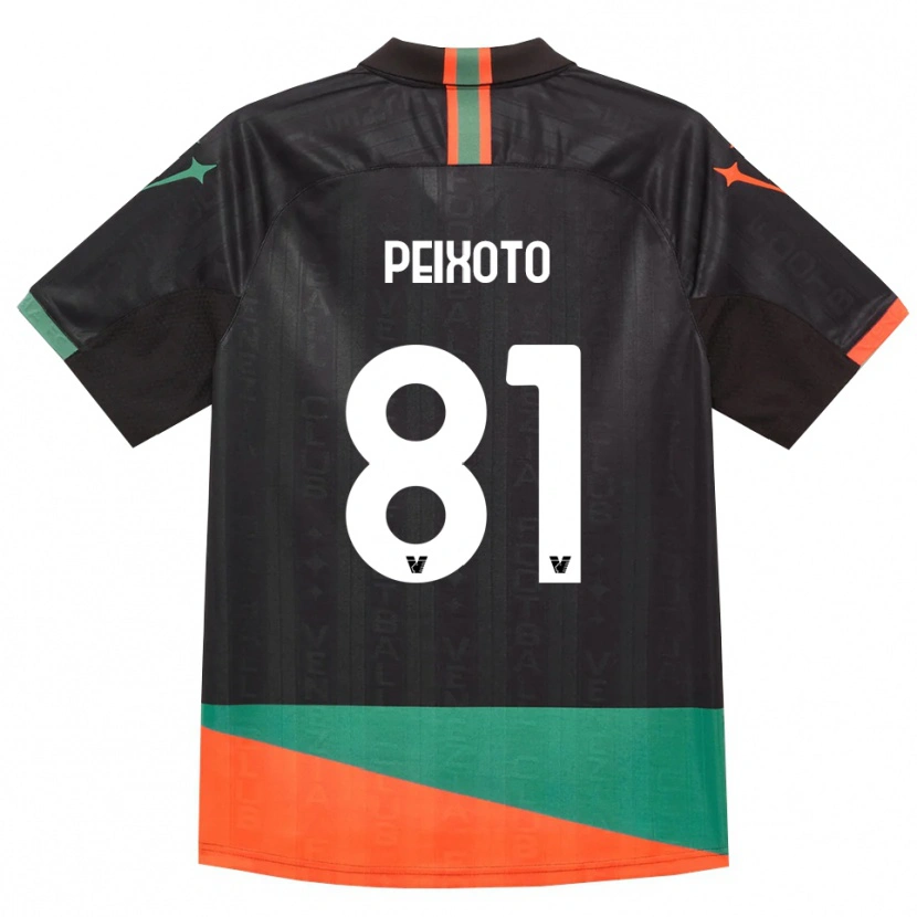 Danxen Herren Afonso Peixoto #81 Schwarz Orange Grün Heimtrikot Trikot 2026/27 T-Shirt