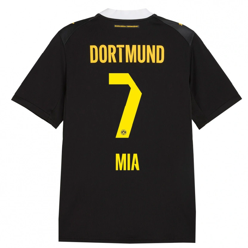 Danxen Herren Zschocke Mia #7 Schwarz Rot Gelb Auswärtstrikot Trikot 2026/27 T-Shirt