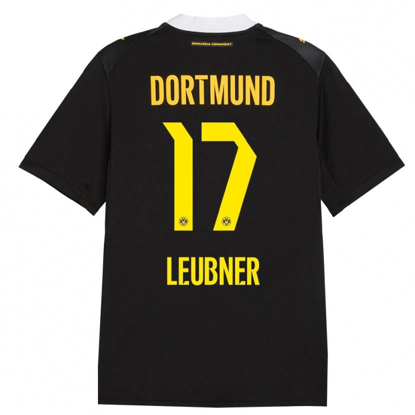 Danxen Herren Ronja Leubner #17 Schwarz Rot Gelb Auswärtstrikot Trikot 2026/27 T-Shirt