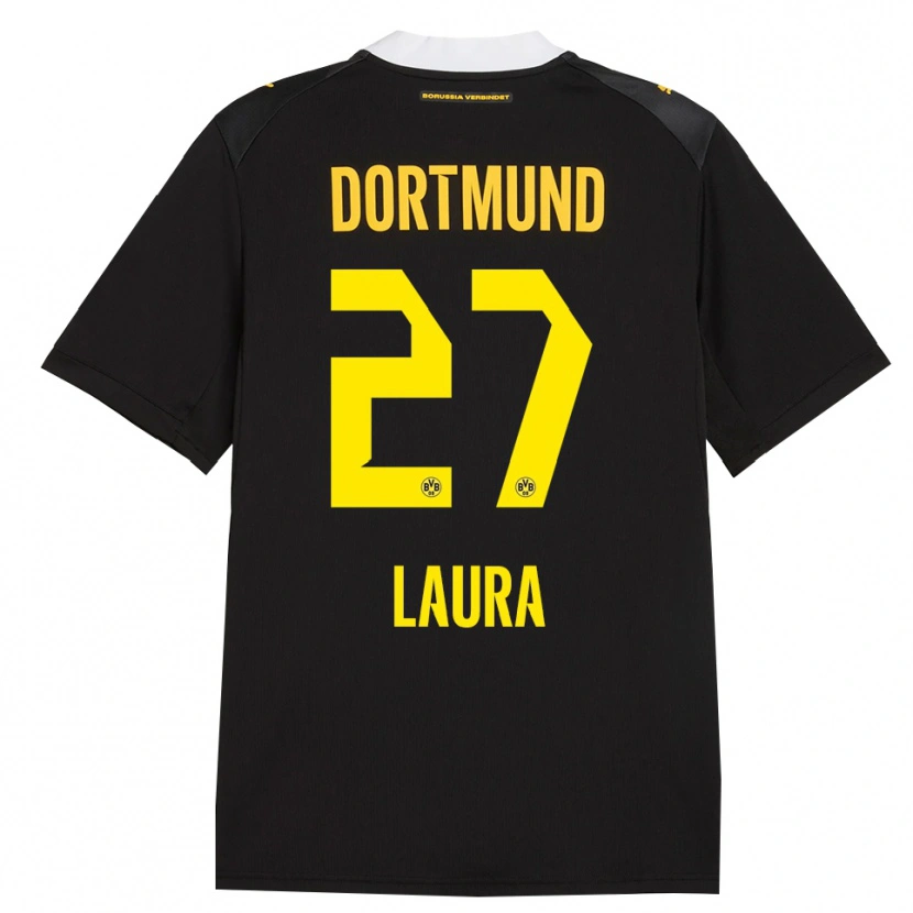 Danxen Herren Van Der Heijden Laura #27 Schwarz Rot Gelb Auswärtstrikot Trikot 2026/27 T-Shirt