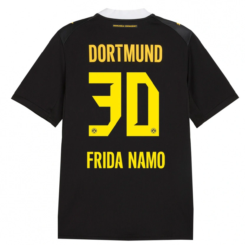Danxen Herren Ronning Frida Namo #30 Schwarz Rot Gelb Auswärtstrikot Trikot 2026/27 T-Shirt