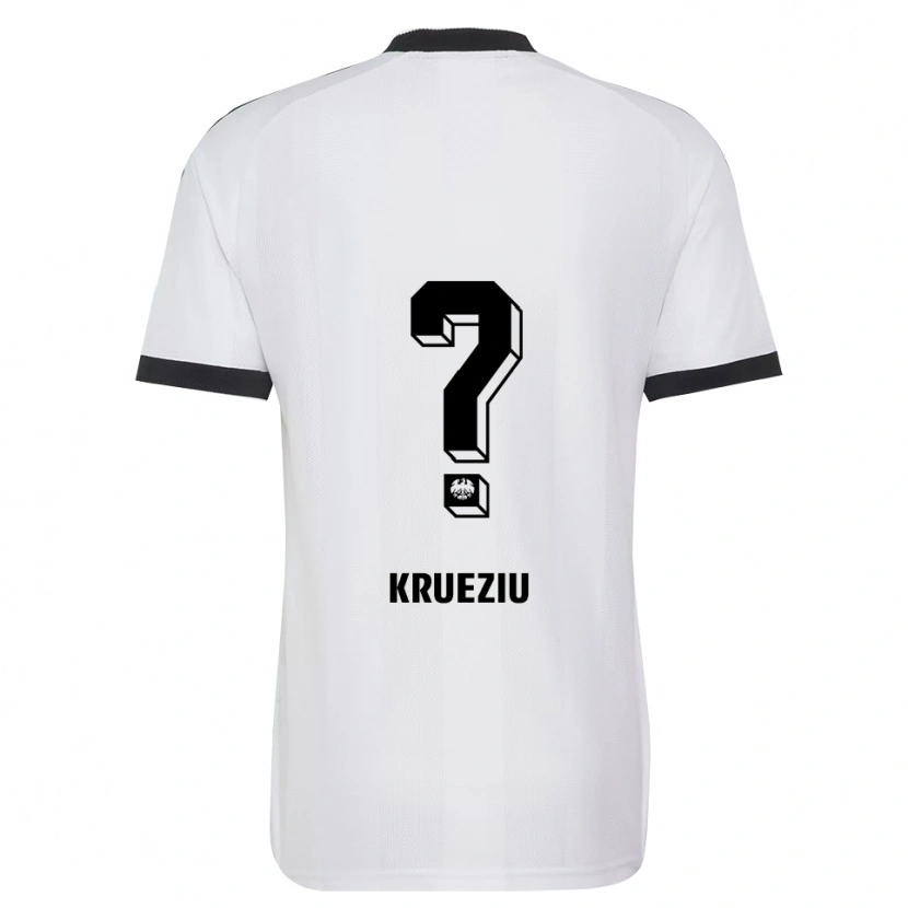 Danxen Herren Rahman Krueziu #0 Schwarz Weiß Auswärtstrikot Trikot 2026/27 T-Shirt