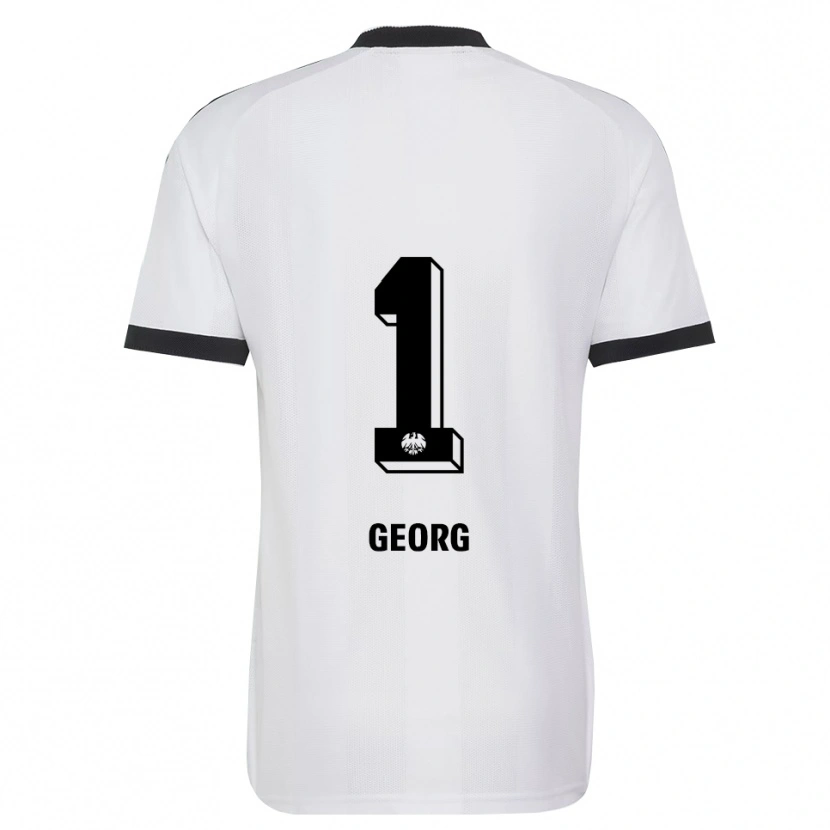 Danxen Herren Hannes Georg #1 Schwarz Weiß Auswärtstrikot Trikot 2026/27 T-Shirt