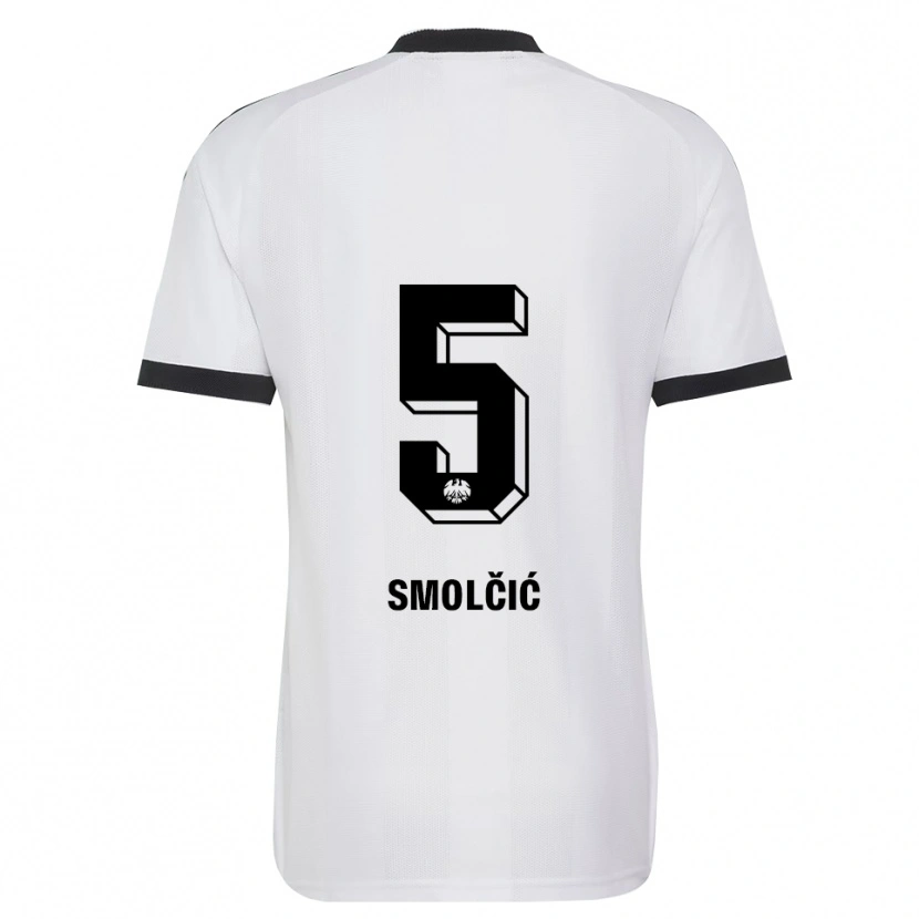 Danxen Herren Hrvoje Smolcic #5 Schwarz Weiß Auswärtstrikot Trikot 2026/27 T-Shirt