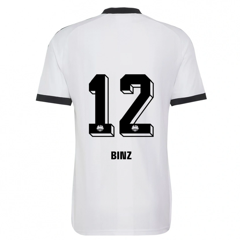 Danxen Herren Sam Binz #12 Schwarz Weiß Auswärtstrikot Trikot 2026/27 T-Shirt