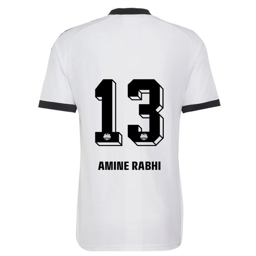 Danxen Herren Mohamed Amine Rabhi #13 Schwarz Weiß Auswärtstrikot Trikot 2026/27 T-Shirt